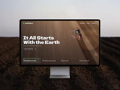 From Soil to Harvest – Organic Farm Slider for WordPress agriculture farm farming harvest hero image slider slider revolution soil ui ux video website