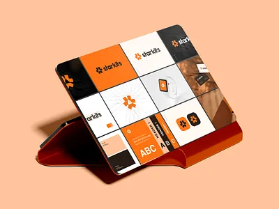 Starkits Brand Identity Guidelines | Visual Identity Design app logo best logo designer blockchain brand identity branding business logo creative logo crypto logo graphic design logo logo design logo designer logo mark logos minimal modern logo monogram startup visual identity design web3