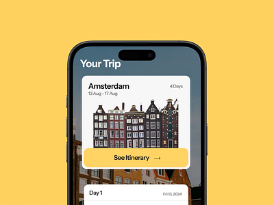 Daily UI 79 - Itinerary dailyui design figma product design ui ux