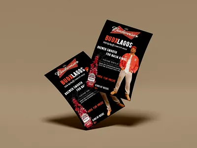 BudX Lagos – Budweiser Music Concert Flyer Design bold flyer design budweiser event flyer budx lagos canva flyer template concert flyer dj event flyer festival marketing live music poster music festival design nightlife flyer template party flyer urban event design