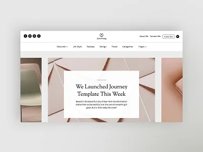 Journey - Blog Website Template blog website cms template webflow webflow designer webflow template webflow website
