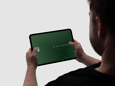 iPad interaction mockup community design figma fingers interaction interactive ipad ipad pro minimal mockup tablet tap template template design ui ux web web design website