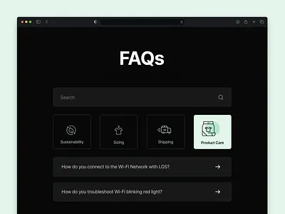 Daily UI 89 - FAQs dailyui design figma product design ui ux