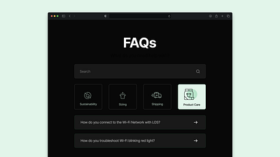 Daily UI 89 - FAQs dailyui design figma product design ui ux