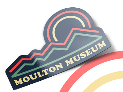 Moulton Museum Saddleback Shirt Design graphic design illustration logo museum shirt design sticker design