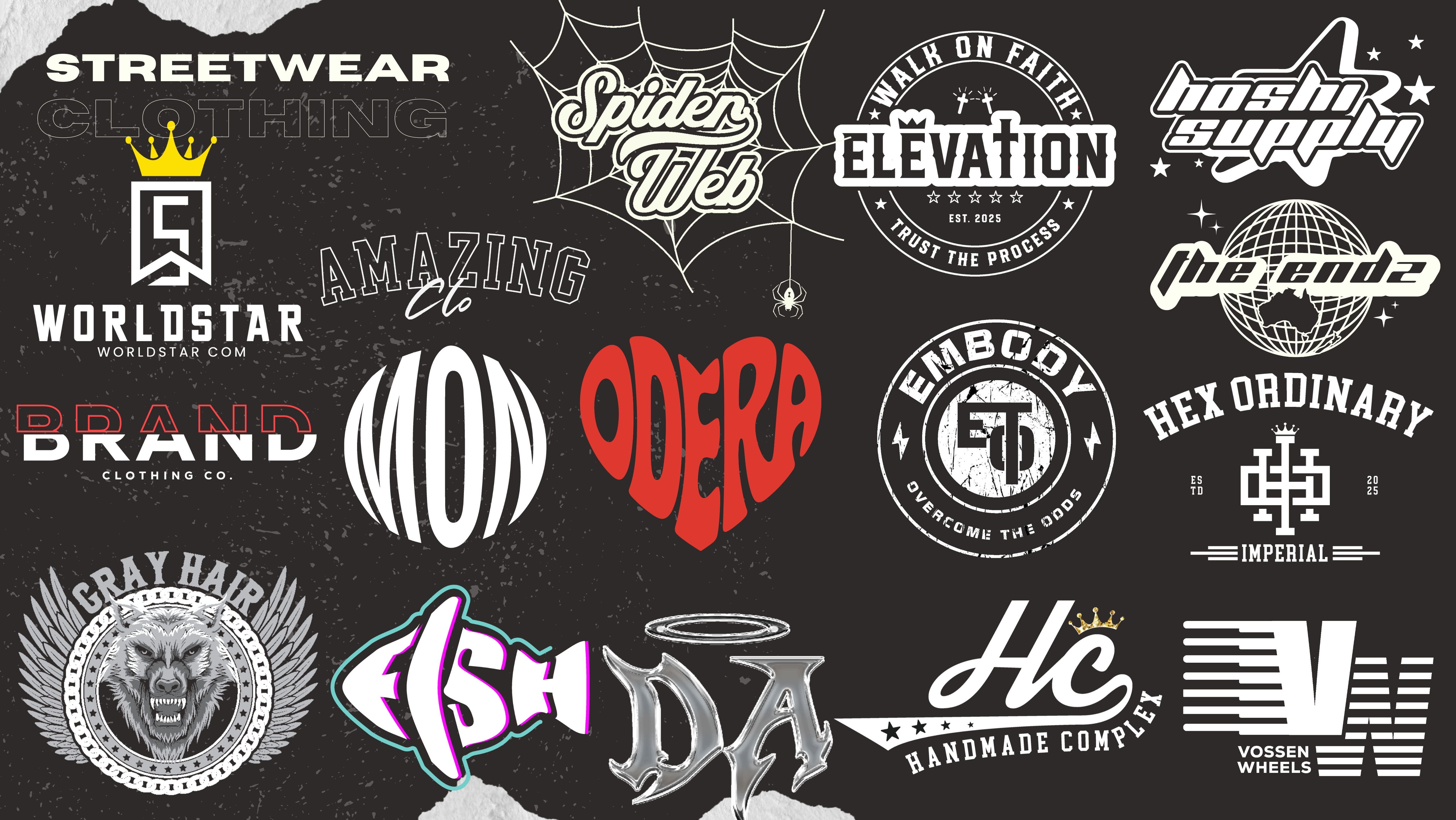 Example of Streetwear Y2k Clothing Brand Designer