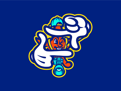 Beach Flag Cup '25 merch beach flag football cartoon character design crew t shirt event branding flag football football mascot mascot design merchandise photographer sports branding sports design staff t shirt starfish vector vector illustration