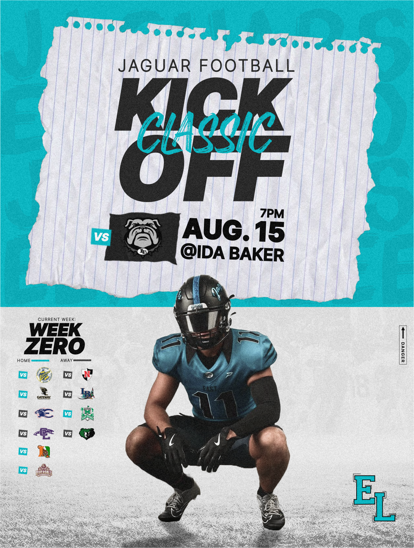 Highschool Football Team Social Media Kit graphic design social media social media kit sports design