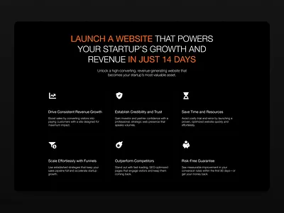 Studio.909 Web Design Agency Website Benefit Solution Section about agency ai benefits founder funnel landing page marketing pro problem saas sales service solution startup tech ux visual identity website