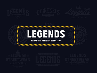 LEGENDS BRANDING DESIGN badge badge design branding design graphic design illustration logo vector