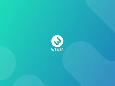 Wener - Logo Design app logo blendtool brand identity branding ceon connection logo dribbble dribbble best shot letter logo lettermark logo logo design logo symbol logomark minimal logo minimal symbol mongolia people logo w letter w logo