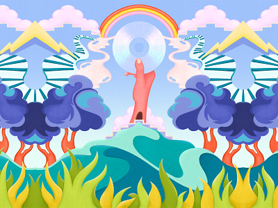 Musicland coloredpencilmagic colorful dreamlikeart illustration livelyscout musicart musicillustration nostalgiaillustration pencilpop pencilsurrealism psychedelic surreal visualstorytelling