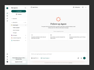 Omnize - AI Agent Platform agents ai ai assistant animation artificial intelligence chat chat ai clean component crm dashboard digital internet modern motion motion graphics technology ui ux website