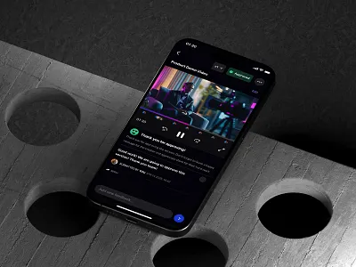 Video Review App app clean design ios new ui ux visual design