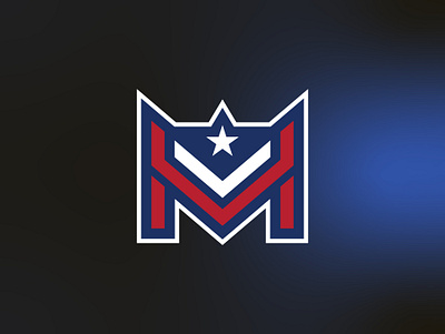 Letter M Logo Design american flag brand branding design identity initial m letter m logo logo design logo maker logo service m m logo m star us us army logo