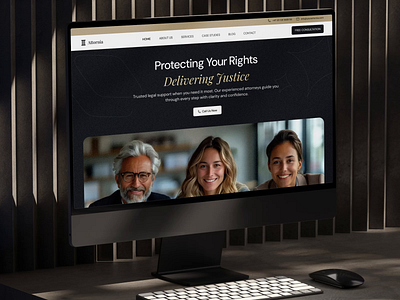 Attornia - Law Firm Website UI/UX Design advocate attorney website law company law firm landing page law firm website lawyer consulting legal adviser website legal services legal support legal website at modern website pixso design ui ux design website design