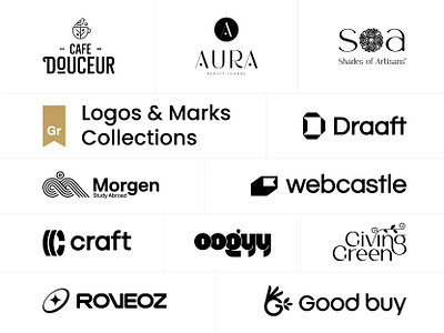 Logofolio featured on Behance behance brand identity branding design graphic design identity logo logodesign logofolio logomark marks minimal typeface typography