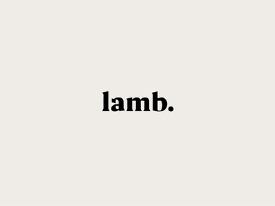 lamb. brand branding christ church clothing design jesus lamb lettering logo shirt t shirt zilux