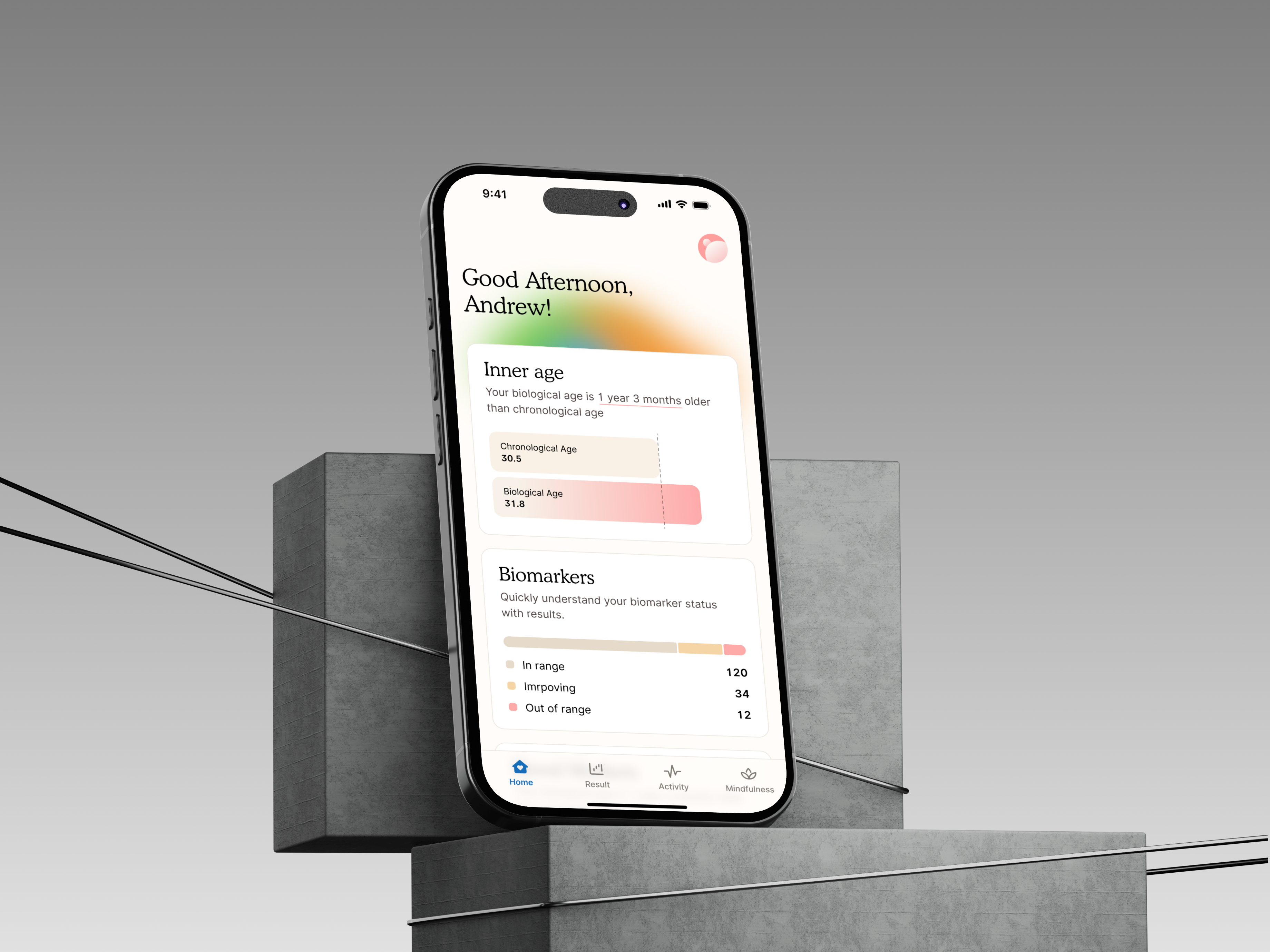 Livwell: Your Personal Health Partner chart datahistory glassmorphism health health records healthcare healthtest home lab app lab test labresult labtest medical medicaldata navigationbar result status ui uidesign ux