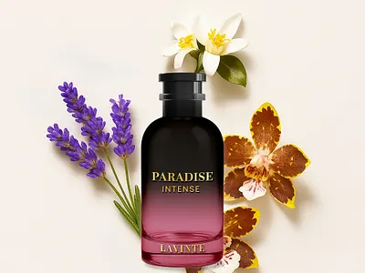 Paradise Intense Perfume - Amazon Product listing A+ content creative designer portfolio