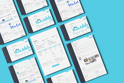 Project & Client Management Platform agency management ui client portal ui design digitalproducts figma design figma website freelance project tool productivity platform design project management dashboard responsive admin dashboard saas project tracker service provider dashboard task and project tracker team collaboration platform ui website ui ux design