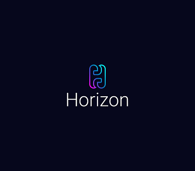 Monogram H letter outline logo design Drastic Logo design horizon h letter h letter logo h logo logo design logo design horizon logo horizon