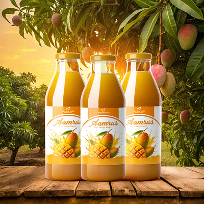 Mango Bottle Label Design beverage branding bottle label design drink packaging fruit juice packaging juice bottle mockup jus label design mango mango bottle label design mango drink mango juice mango label mango packaging design packaging design packaging mockup product mockup realistic mockup summer drink tropical bliss tropical design