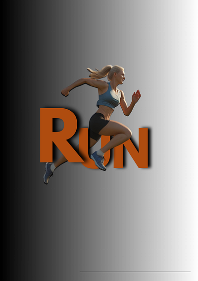 RUN graphic design