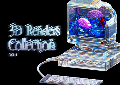 3D Renders Collection VOL.1 3d 3ddesign 3drender 3dillustration 3dmodel 3drender design dribbble dribbble challenge dribbble challwnges graphic design rebound rebound shot weekly warmup weeklywarmp