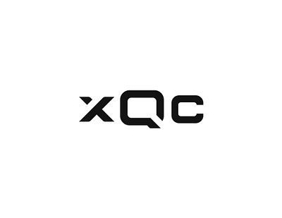 XQC Logo Concept abstract adobe adobe photoshop brand branding clean concept design flat graphic graphic design graphicdesign icon illustrator logo logo design minimal photoshop simple simplistic