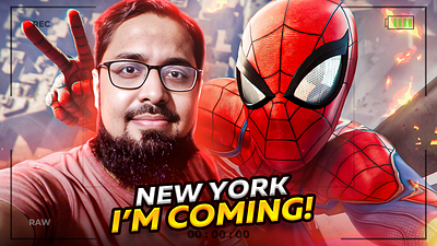 Spiderman Gaming Youtube Thumbnails branding gaming gaming thumbnail graphic design high contrast marvel rivals thumbnail photo manipulation photoshop poster design spiderman spiderman brand new day spiderman thumbnail thumbnail thumbnail design twitch twitch thumbnail youtube youtube thumbnail youtube thumbnail design youtube thumbnails