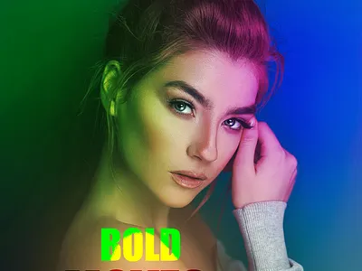 Duotone Dreams graphic design