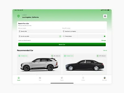 Carents - Car Rental App Tablet Version car rental app car rental app design figma mobile app mobile app design responsive design ui ui design ui designer uiux uiux design uiux designer ux ux design ux designer