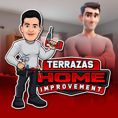 Cartoon Business Logo for Terrazas Home by CartoonLogoX brandidentitydesign branding businessbranding businesslogoideas cartoonbusinesslogo cartoonlogodesign cartoonstylelogo characterlogodesign constructionlogo creativebranding creativelogodesign customcartoonlogo customcharacterlogo graphic design illustratedlogo logo mascotlogodesign smallbizbranding smallbusinessbranding vectorlogodesign