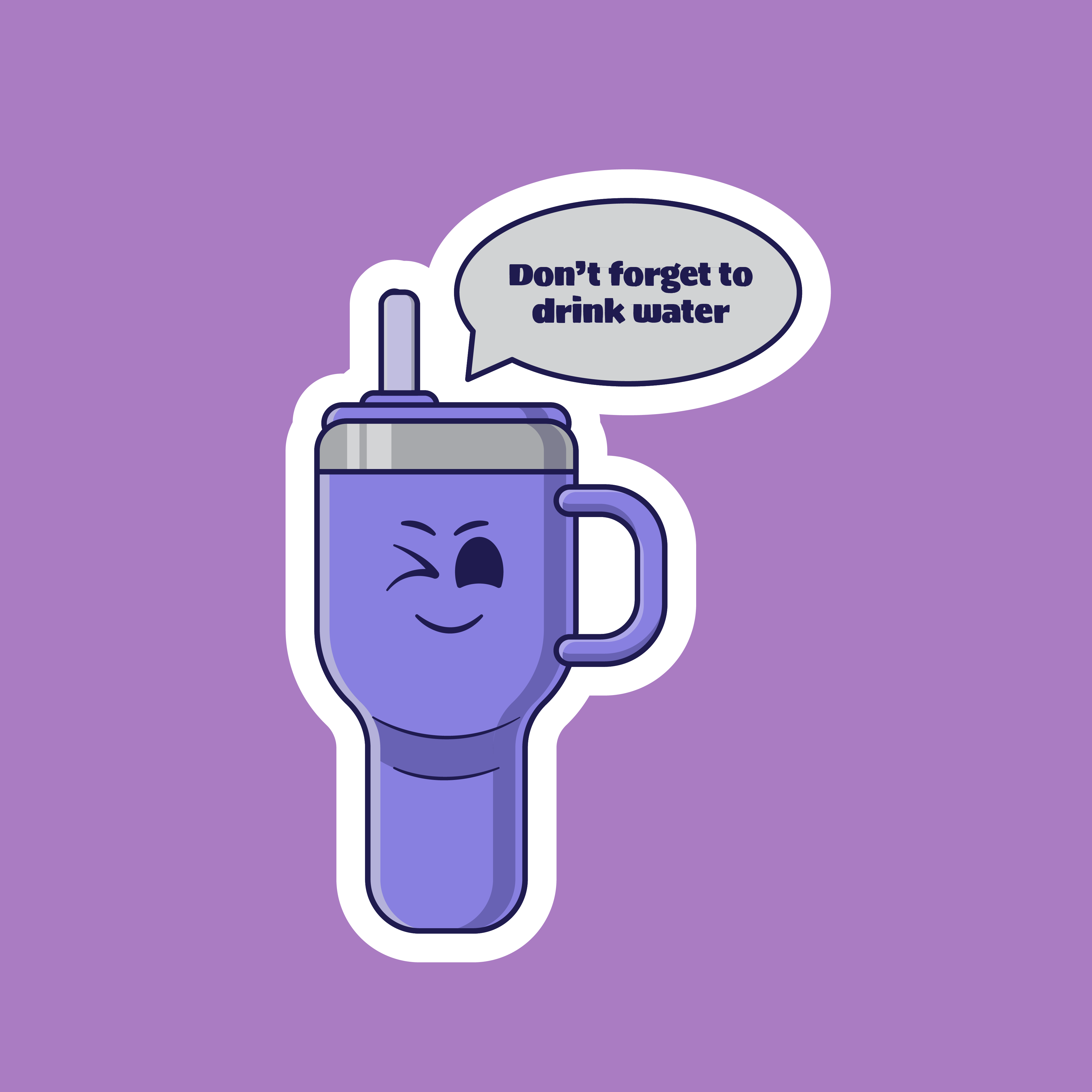 Cute Tumbler Sticker Collection design graphic design illust illustration tumbler vector