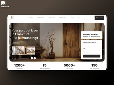 Website Service Flooring 3d animation app app design branding dashboard design flooring graphic design illustration landing page logo motion graphics search services ui ux vector web app website