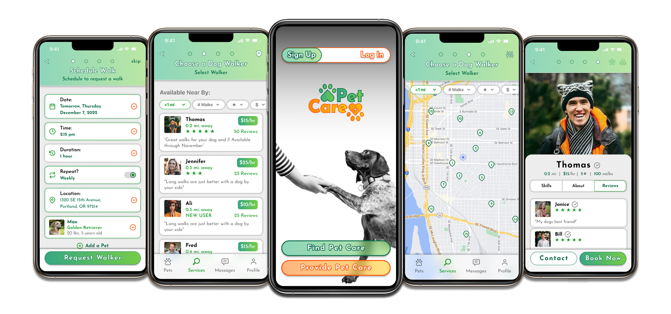 PetCare+ app design experience graphic interface ios layout motion graphics product research ui user ux