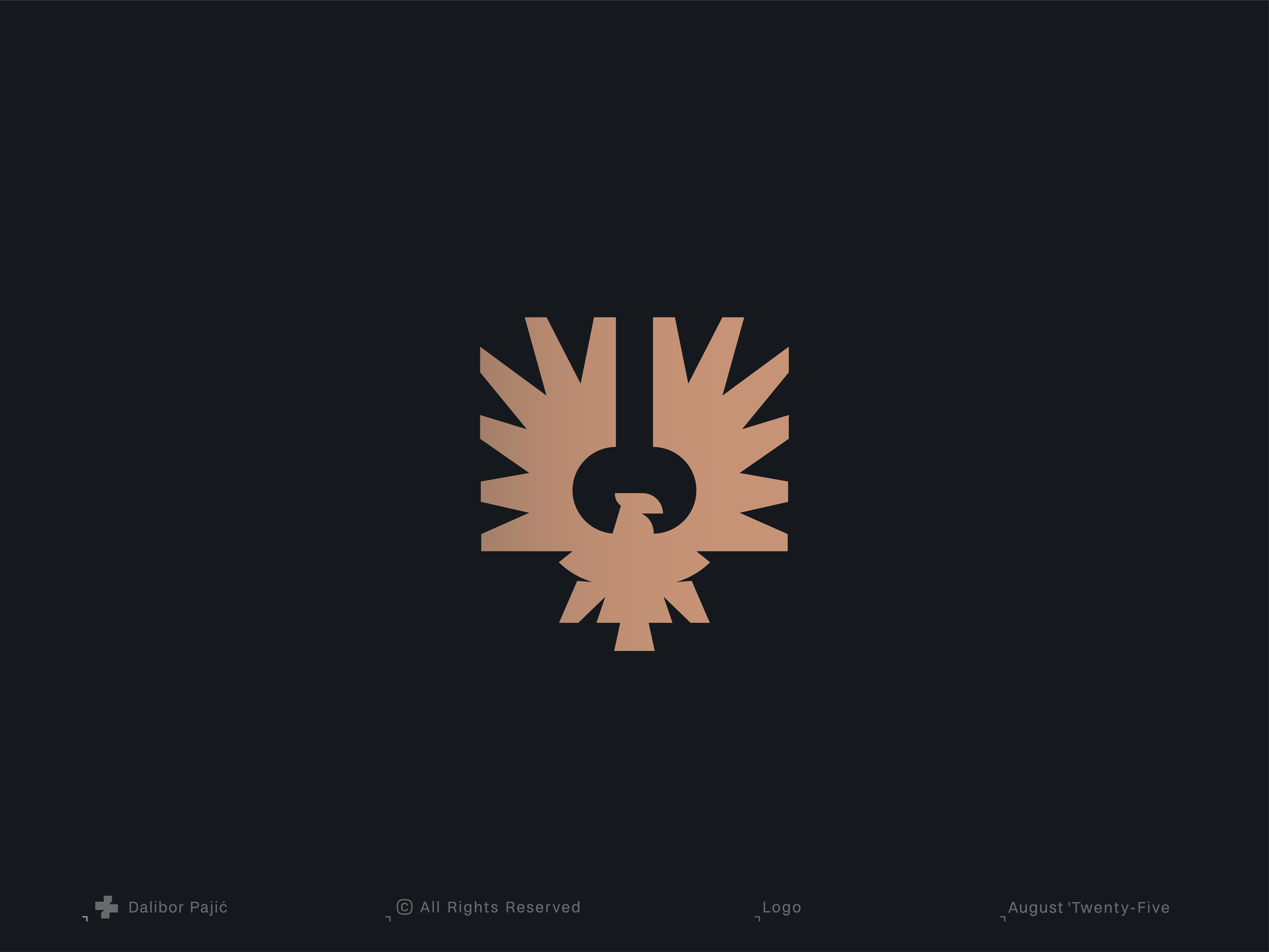 Example of Phoenix bird logo concept | finance & wealth SaaS