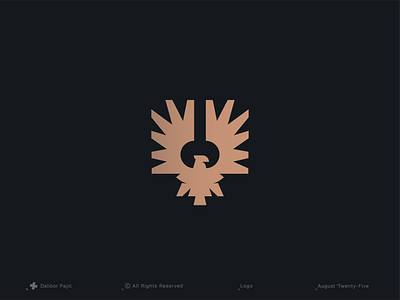 Phoenix bird logo concept | finance & wealth SaaS bold branding business capital elegant entrepreneur fire fly geometry graphic design icon investing logo mark money real estate startup stocks success technology
