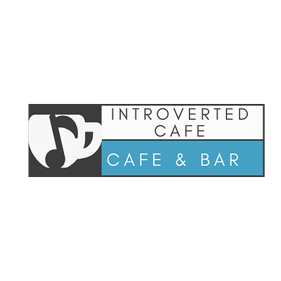 Introverted Cafe design graphic design logo