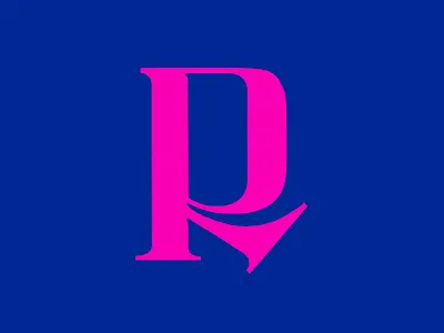 R Lettermark branding design graphic design letter lettermark letters logo logocreation logodesign serif