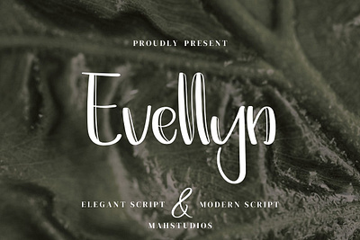 Evellyn Fonts branding classic decoration evellyn fonts font handwritten italic legant letters luxury modern motion graphics serif type font typography vintage