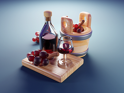 Winery Tutorial 3d animation app branding design flat graphic design icon illustration illustrator logo minimal motion graphics typography ui ux vector web web design website
