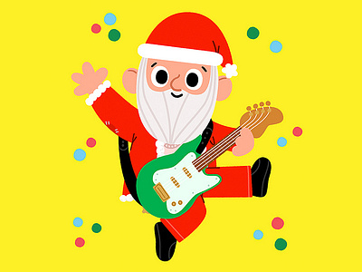 Rockin' around the Christmas tree 3d animation app branding design flat graphic design icon illustration illustrator logo minimal motion graphics typography ui ux vector web web design website