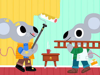 Painting 3d animation app branding design flat graphic design icon illustration illustrator logo minimal motion graphics typography ui ux vector web web design website