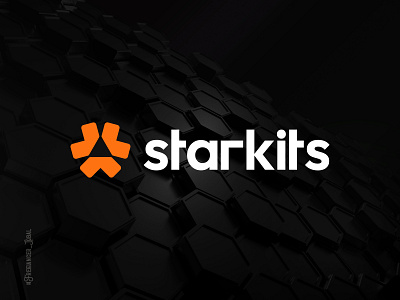 Starkits Logo Design | Branding | Brand Identity Design | Logos agency logo app logo brand identity brand logo branding creative logo crypto logo graphic design icon logo logo design logo designer logos minimal logo modern logo monogram startup logo tech logo web3 logo