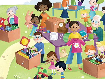 At the Charity Marketplace animation app branding design flat graphic design icon illustration illustrator logo minimal motion graphics typography ui ui design ux vector web web design website
