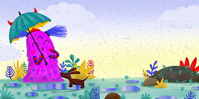Picture Book "Patty's Baking Adventures" 3d animation app branding design flat graphic design icon illustration illustrator logo minimal motion graphics typography ui ux vector web web design website
