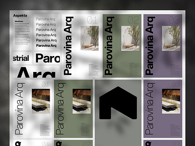 Parovina Arq Rebrand / Starting Explorations art direction branding design graphic design