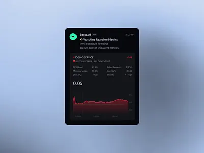AI Landing page website design SRE cards ✦ Bacca ai animation design interaction landing page motion graphics service site startup ui ux web design website